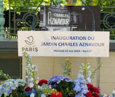 Շառլ Ազնավուրի անվան պուրակը Փարիզում