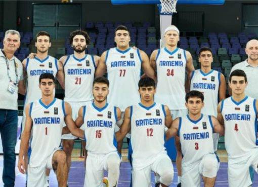 Հայաստանի բասկետբոլի մինչեւ 20 տարեկանների հավաքականը